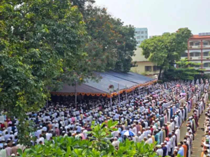 ব্রাহ্মণবাড়িয়ায় হারুন-আল-রশীদের তৃতীয় জানাজা সম্পন্ন, দাফন সম্পন্ন