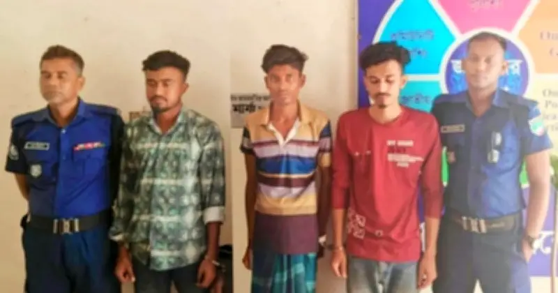 শার্শায় ধর্ষণ মামলায় দুই ঘণ্টায় তিন আসামি গ্রেফতার