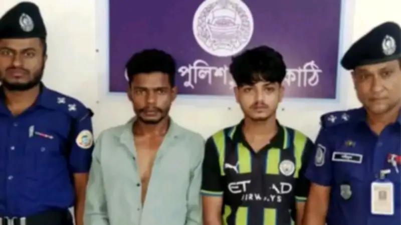 ঝালকাঠিতে মিলন হত্যা মামলার দুই আসামি ঢাকায় গ্রেপ্তার