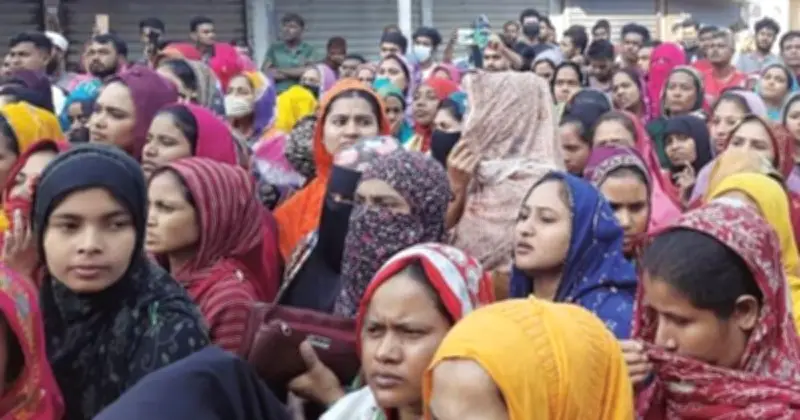 গাজীপুরে ইউনিক ডিজাইনার্সের ১৮০০ শ্রমিক কর্মহীন, কারখানা স্থায়ী বন্ধ