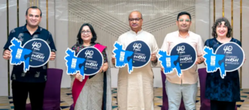 ওয়াটারএইড বাংলাদেশের ৪০ বছর পূর্তিতে বিশেষ লোগো উন্মোচন