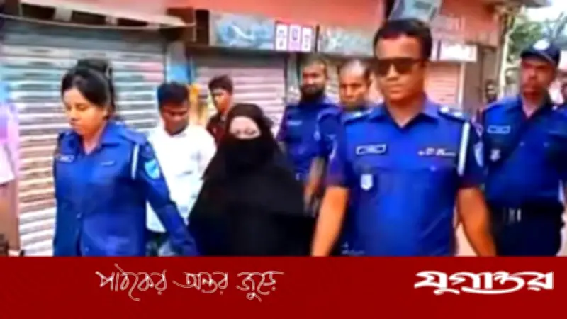 ফতুল্লায় ঘুমন্ত স্বামীকে গলা কেটে হত্যা, স্ত্রী গ্রেফতার