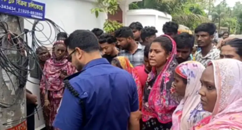 শরীয়তপুরে নারীকে খুঁটিতে বেঁধে চুল কেটে কালি মাখানোর অভিযোগ