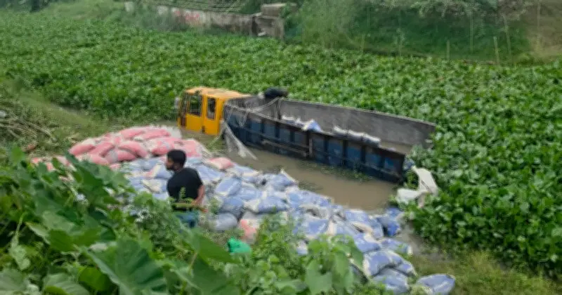 ব্রাহ্মণবাড়িয়ায় সড়ক দুর্ঘটনায় শ্রমিক নিহত, আহত ৪