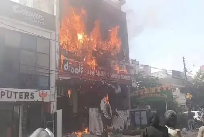 লখনউ কোচিং সেন্টারে আগুনে ১৪ শিক্ষার্থী নিহত