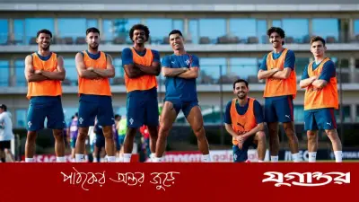 বিশ্বকাপ অনুশীলনে রোনালদো, দিলেন নতুন বার্তা