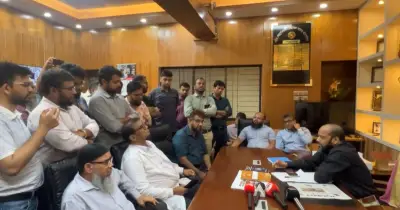সোহরাওয়ার্দী হাসপাতালের পরিচালক বিক্ষোভের মুখে কার্যালয় ত্যাগ