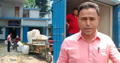 কুড়িগ্রামে সরকারি মালামাল চুরির নাটক সাজানোর অভিযোগ