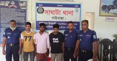 গাইবান্ধায় কিশোরীকে সংঘবদ্ধ ধর্ষণ, ৩ যুবক গ্রেপ্তার