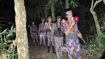 হবিগঞ্জ সীমান্তে পুশ ইন ঠেকাতে বিজিবির মাইকিং ও নজরদারি জোরদার