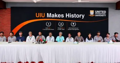 ইউআইইউ মার্স রোভার টিমের বিশ্বে তৃতীয় ও এশিয়ায় প্রথম স্থান অর্জন