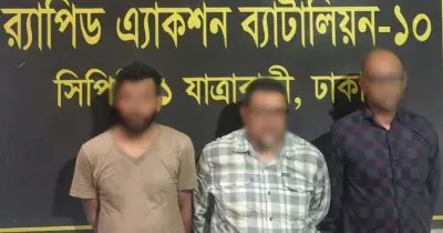 দিনাজপুর সীমান্ত দিয়ে আসা অস্ত্রের সিন্ডিকেট উন্মোচন, গ্রেফতার ৩