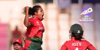 বাংলাদেশ নারী দলের ঐতিহাসিক জয় পাকিস্তানের বিপক্ষে টি২০ বিশ্বকাপে