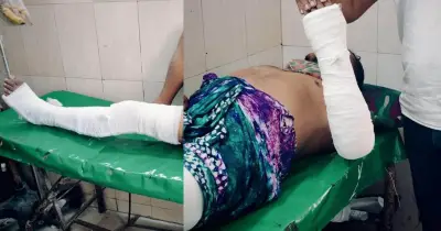 চাঁদা না পেয়ে ব্যবসায়ীকে তুলে নিয়ে হাত-পা ভাঙার অভিযোগ শ্রমিক দল নেতার বিরুদ্ধে