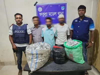নারায়ণগঞ্জে মাদকবিরোধী অভিযানে পুলিশের সঙ্গে বন্দুকযুদ্ধ, আটজন আহত