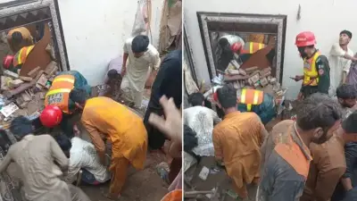 পাকিস্তানে টিউশন সেন্টারের ছাদ ধসে ১৪ শিশুর মৃত্যু