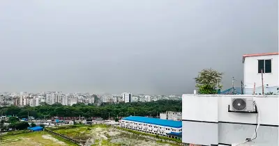 রাজধানীতে বৃষ্টি, স্বস্তি ফিরেছে জনজীবনে