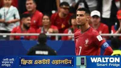 মেসি প্রশ্নে বিরক্ত রোনালদো বললেন, ‘পছন্দ না হলে উত্তর দেব না’