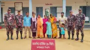 শ্রীবরদী সীমান্তে অবৈধ অনুপ্রবেশ, বিজিবির হাতে ৯ জন আটক