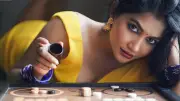 ব্রাজিলের জার্সি নয়, হলুদ শাড়িতেই ভক্তির প্রকাশ সামিয়া অথইয়ের