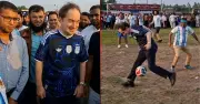 আর্জেন্টিনা রাষ্ট্রদূত মুন্সিগঞ্জে ভক্তদের সঙ্গে আনন্দঘন সময় কাটালেন