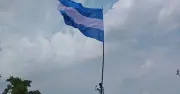 জামালপুরে আর্জেন্টিনার ২০ ফুট পতাকা চুরি, পুরস্কার ঘোষণা