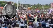 তোফায়েল আহমেদের দাফন পারিবারিক কবরস্থানে সম্পন্ন