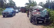 স্বামীর মরদেহ নিয়ে ফেরার পথে সড়ক দুর্ঘটনায় স্ত্রীর মৃত্যু