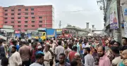 গাজীপুরে বাসচাপায় অটোচালকসহ দুইজন নিহত