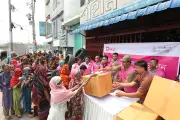 কালশী বস্তিতে অগ্নিকাণ্ডে ক্ষতিগ্রস্ত ১৭০ পরিবারকে ব্র্যাকের সহায়তা