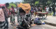মেহেরপুরে ট্রাক-ইজিবাইক সংঘর্ষে শিশুসহ নিহত ২