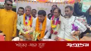 ১৮ বছর পর দেশে ফিরে ফরিদ দেওয়ানকে ফুলেল সংবর্ধনা