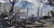 ভূরুঙ্গামারীতে অগ্নিকাণ্ডে ৯৫ দোকান পুড়ে ১৫ কোটি টাকা ক্ষতি