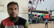 রাজবাড়ীতে নিয়ন্ত্রণ হারিয়ে বাস পদ্মায়, হতাহত নেই