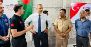 তুরস্কের পররাষ্ট্রমন্ত্রীর কক্সবাজারের রোহিঙ্গা ক্যাম্প পরিদর্শন
