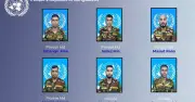 সুদানে নিহত ছয় বাংলাদেশি শান্তিরক্ষী পেলেন দাগ হ্যামারশোল্ড পদক