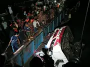 পাটুরিয়া-দৌলতদিয়া নৌপথে আড়াই মাসে দ্বিতীয় বাসডুবি, যাত্রীদের আতঙ্ক
