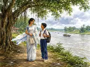 বর্ষার স্মৃতি আর শিউলিদিদির কথা