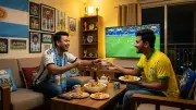 বিশ্বকাপ উন্মাদনায় ব্রাজিল-আর্জেন্টিনা সমর্থকদের ভ্রাতৃত্বের উৎসব