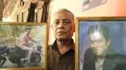 পাহাড়ধসে নিহত দুই ছেলের ছবি হাতে বাদল দত্ত: ৯ বছরেও ভোলেনি রাঙামাটি