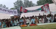 যুবদলের জিয়া-খালেদা সমাধিতে শ্রদ্ধা নিবেদন