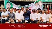 শিষ্টাচার বহির্ভূত অপরাজনীতির বিরুদ্ধে যুবদলের বিক্ষোভ মিছিল