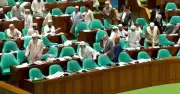 সংসদে বক্তব্যের সময় না পেয়ে ওয়াকআউট করল বিরোধী দল