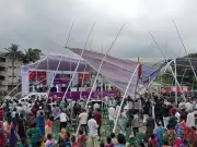 প্রধানমন্ত্রীর অনুষ্ঠানে প্যান্ডেল ভেঙে পড়ার ঘটনা নিয়ে প্রশ্ন