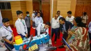 বিদ্যালয়ের শিক্ষার্থীদের উদ্ভাবনী প্রকল্প নিয়ে আসরে প্রদর্শনী