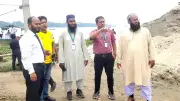সুগন্ধা নদীতে সেতু নির্মাণের সম্ভাবনা যাচাইয়ে সেতু কর্তৃপক্ষের পরিদর্শন