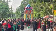 মানিকগঞ্জে ঐতিহ্যবাহী তাজিয়া মিছিলে মানুষের ঢল