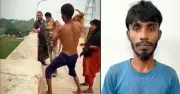কুকুরের গলায় ইট বেঁধে নদীতে ফেলার অভিযোগে যুবক আটক