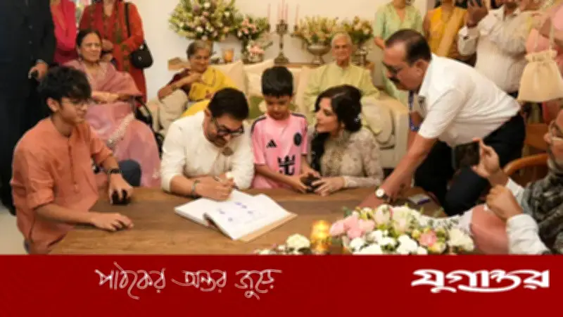 ৬১ বছর বয়সে তৃতীয় বিয়ে সারলেন আমির খান, গৌরী স্প্র্যাটকে বিয়ে