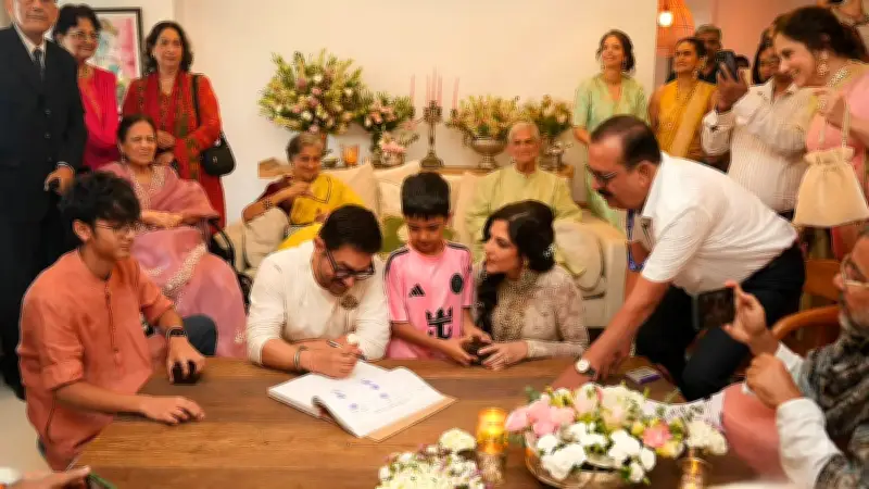 আমির খান-গৌরী স্প্র্যাটের বিয়ে: ঘরোয়া আয়োজনে পরিণয়